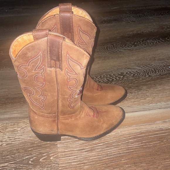 Someday toddler 8 1/2 MS State Bulldog boots - Picture 4 of 6